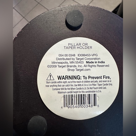 Target Dark Brown Candle Holders - Picture 6 of 6